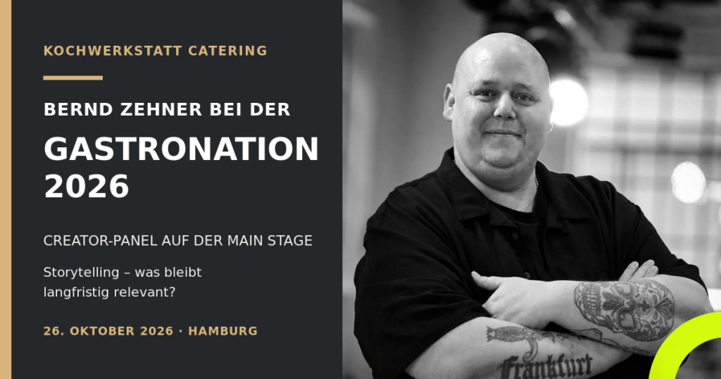 Bernd Zehner bei der GASTRONATION 2026 in Hamburg